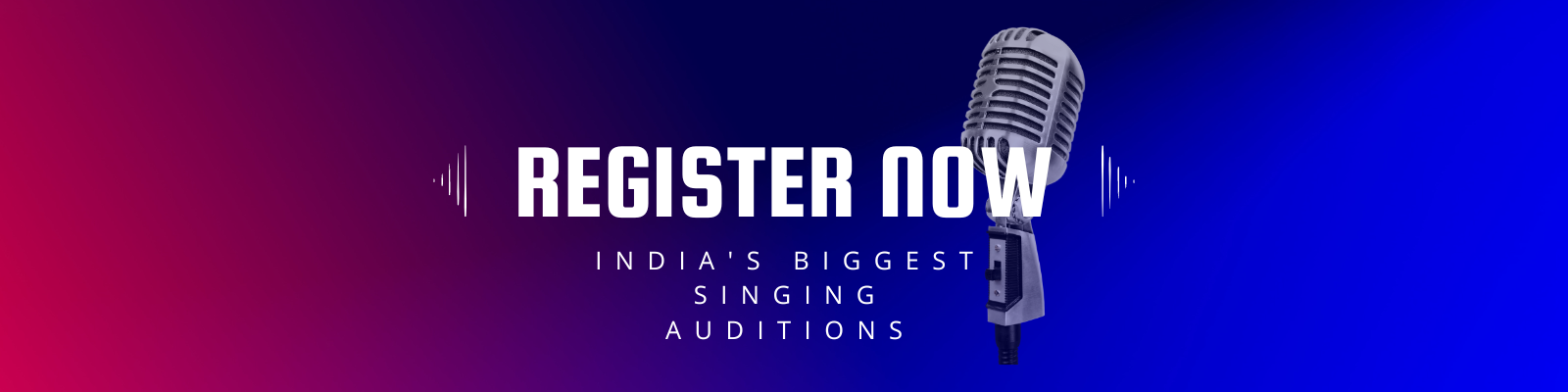 India's Biggest singing reality show auditions 2022 2023winner of star voice of delhi singing auditions ( singing reality show ) will get 10 lakh rupees as winning prize